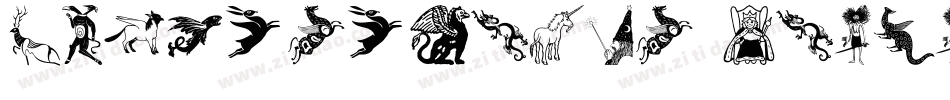 Mythological Disks字体转换